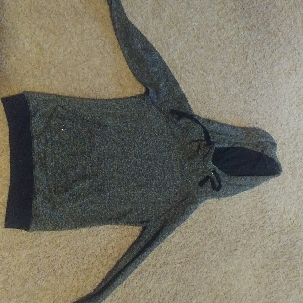 BLACK ATHLETIC SWEATER FROM TJMAXX